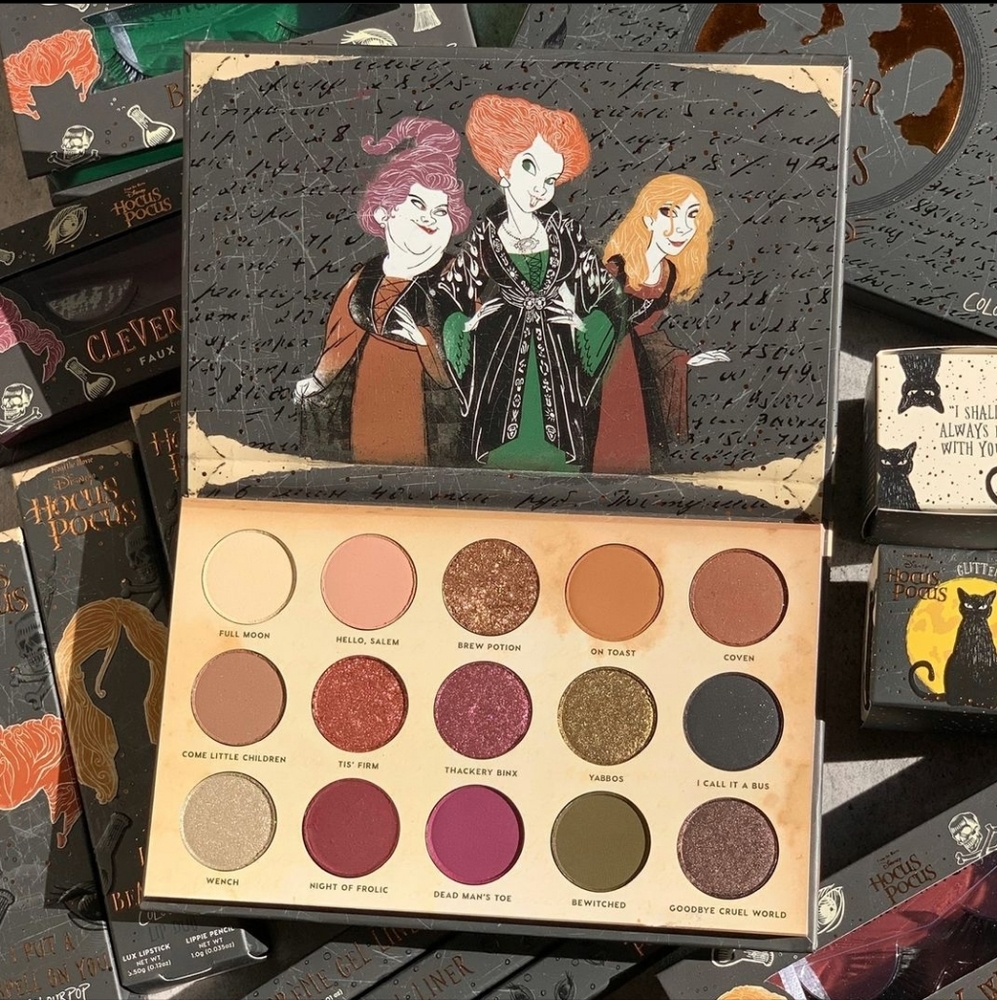 Limited Edition Hocus Pocus Coulourpop Eyeshadow Palette